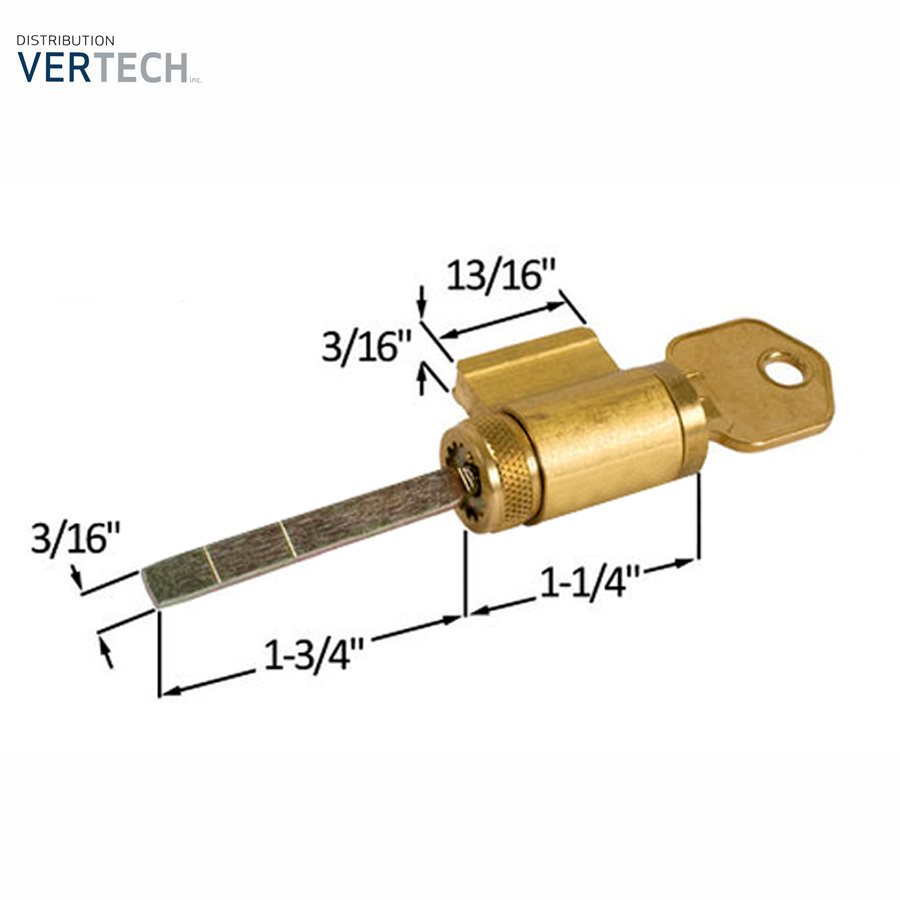Sliding Glass Door Cylinder Lock