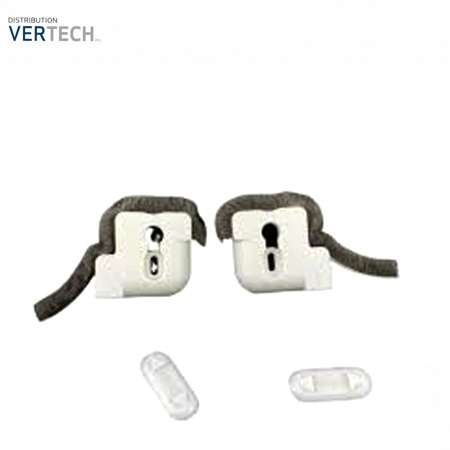 BLOC D'ÉTANCHÉITÉ POUR PORTE PATIO (PAIRE) BLANC
