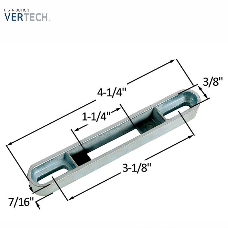 GACHE PORTE COUL.METAL (AGP 4-555)