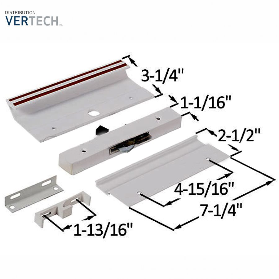 Glass Door Handle Set